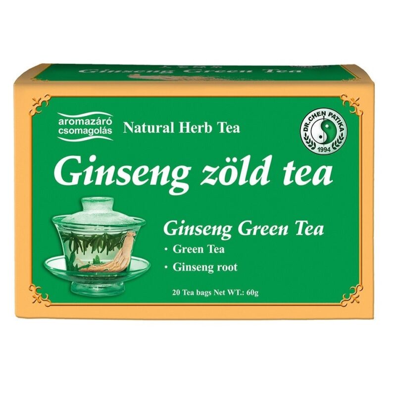 Dr. Chen ginseng ginkgo és zöldtea - 20filter