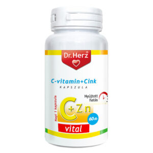 Dr. Herz C vitamin+Cink kapszula - 60db