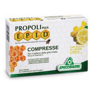 Specchiasol EPID Propolisz szopogatós tabletta mézes-citromos ízben - 20db