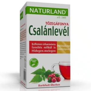Naturland csalánlevél-tőzegáfonya tea - 20 filter