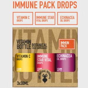 Vitamin Bottle Immune Pack – 3x30ml