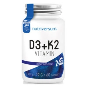 Nutriversum D3+K2 vitamin kapszula - 60db