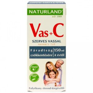 Naturland Vas+C szirup - 150ml
