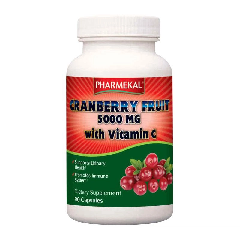 Pharmekal Cranberry (Vörös áfonya/Tőzegáfonya) + C-vitamin kapszula - 90db
