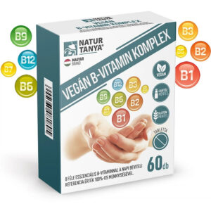 Natur Tanya Vegán B-vitamin komplex tabletta - 60db