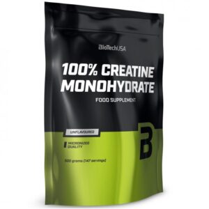 BioTech USA 100% Creatine Monohydrate por - 500g