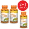 Vitaking C-vitamin 1000mg Bioflavonoid, acerola, csipkebogyó tabletta 2+1 Akció - 3x90db