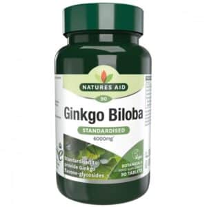 Natures Aid Ginkgo Biloba kivonat tabletta - 90db