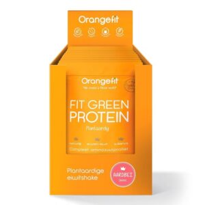 Orangefit Protein növényi fehérjepor eper ízben - 10x25g