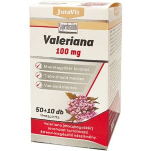 JutaVit Valeriana 100mg tabletta - 50+10db