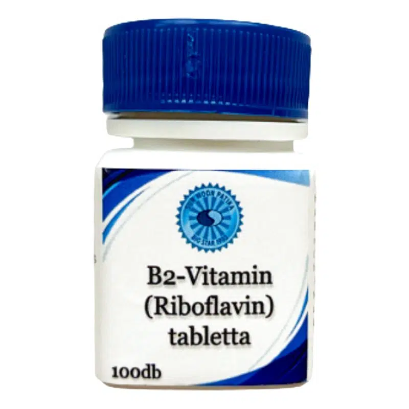 Sun Moon B2-vitamin (Riboflavin) tabletta - 100db