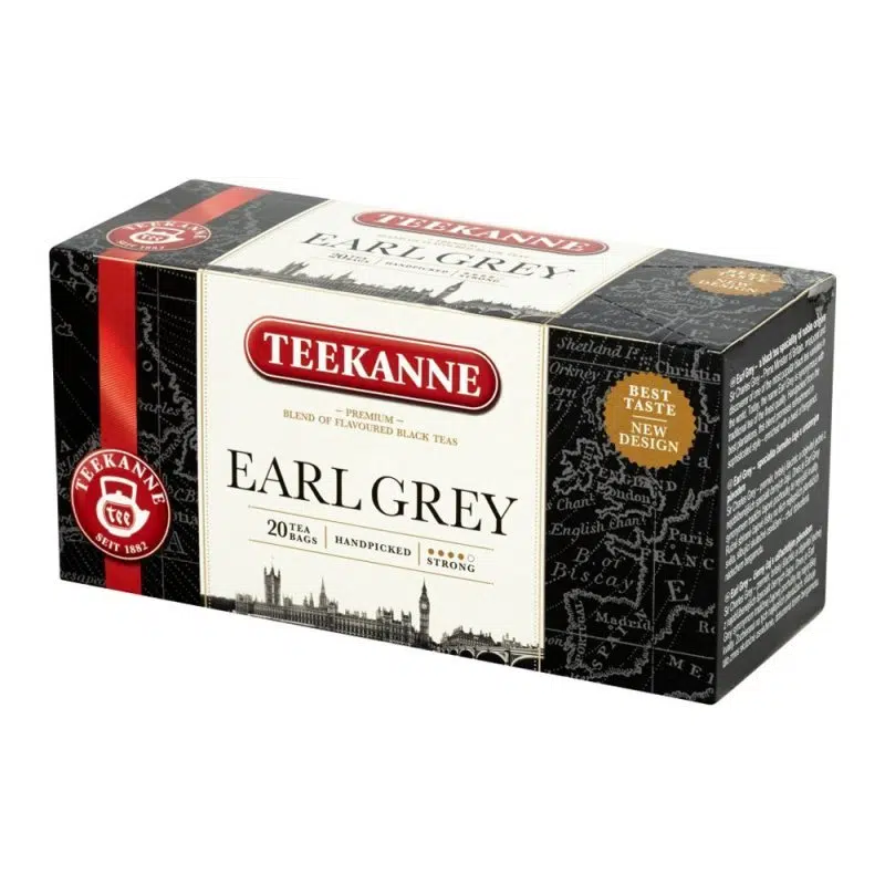 Teekanne Earl Grey tea filteres - 20db
